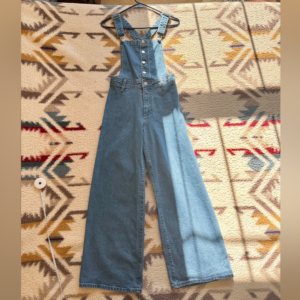 Women's Denim Sailor Overalls - Universal Thread NWOT